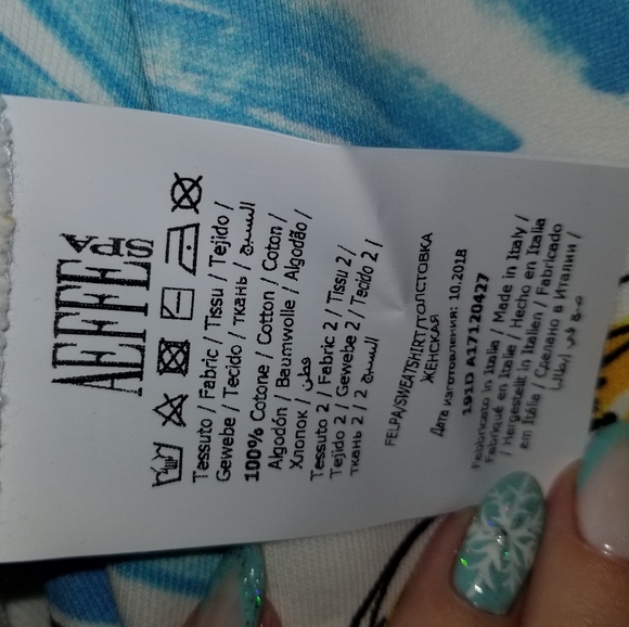 MOSCHINO Joggers Set with Crop Top  Hoodie - Picture 14 of 17